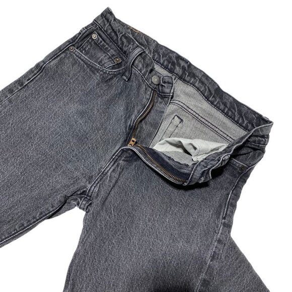 LEVI'S 30/30 PREMIUM 510 SKINNY FIT FLEX MEN'S JEANS Washed Black - Picture 3 of 5